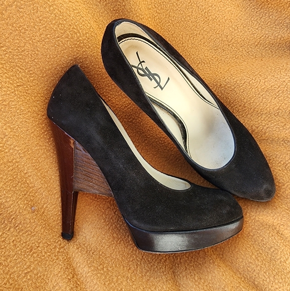 Yves Saint Laurent Rive Gauche Now Look Pumps - Picture 1 of 10